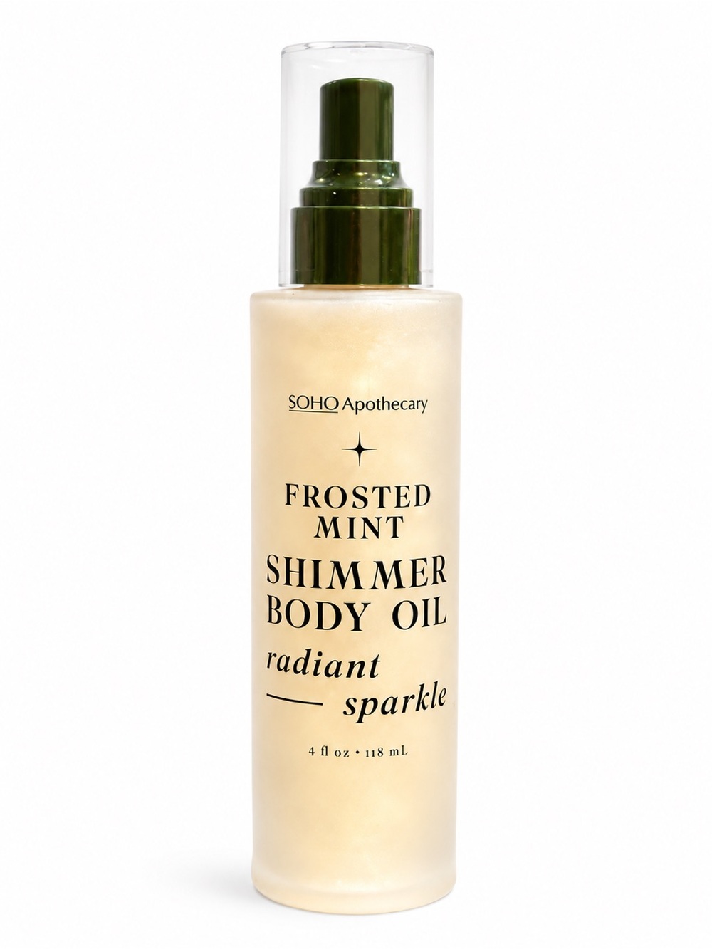 SOHO Apothecary Frosted Mint Shimmer‎ Body Oil